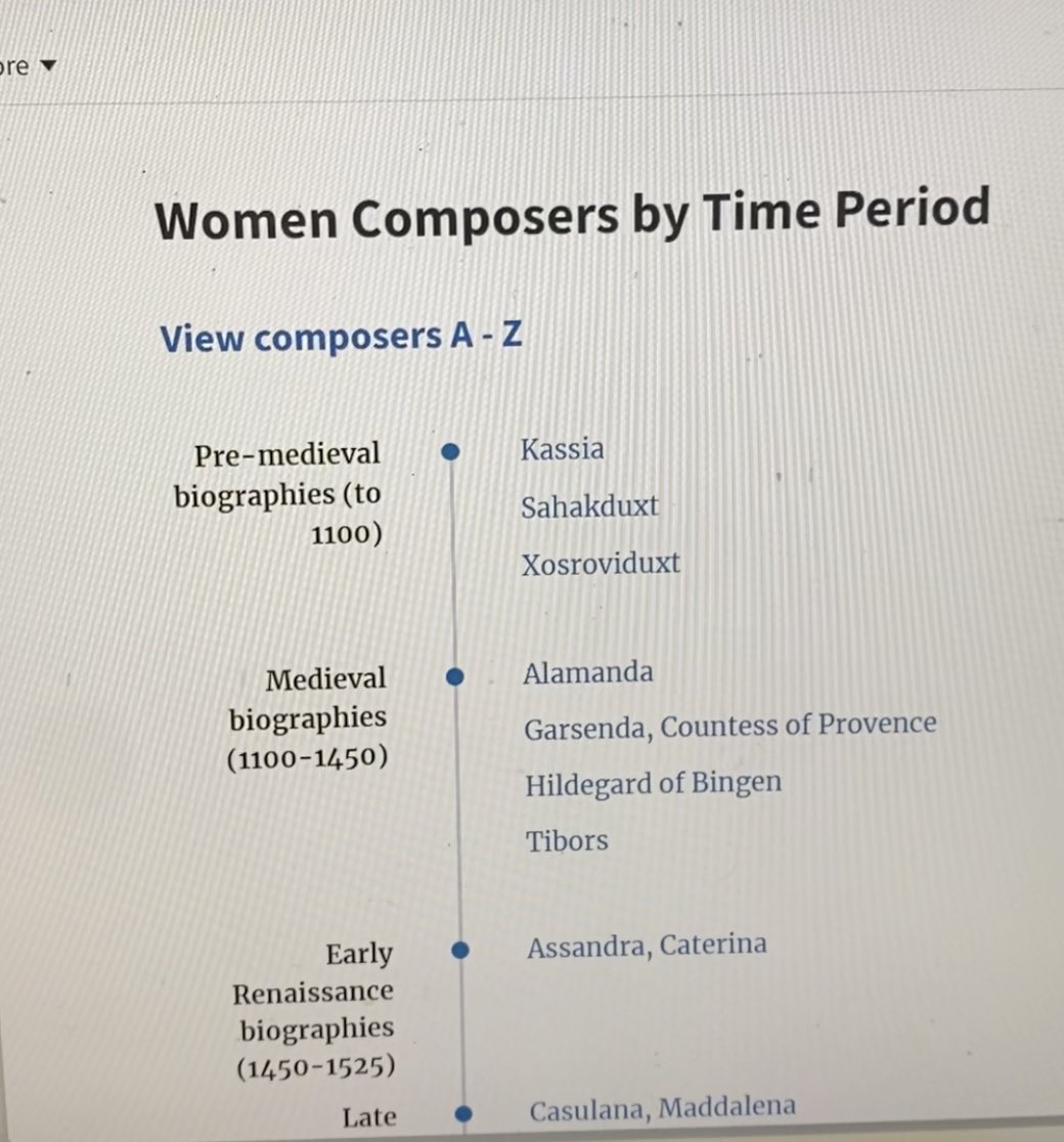 Researching #femalecomposers as that’s my Summer Term theme, and noticed that 2/3 pre-Medieval composers on #OxfordMusicOnline are Armenian 👍🎶