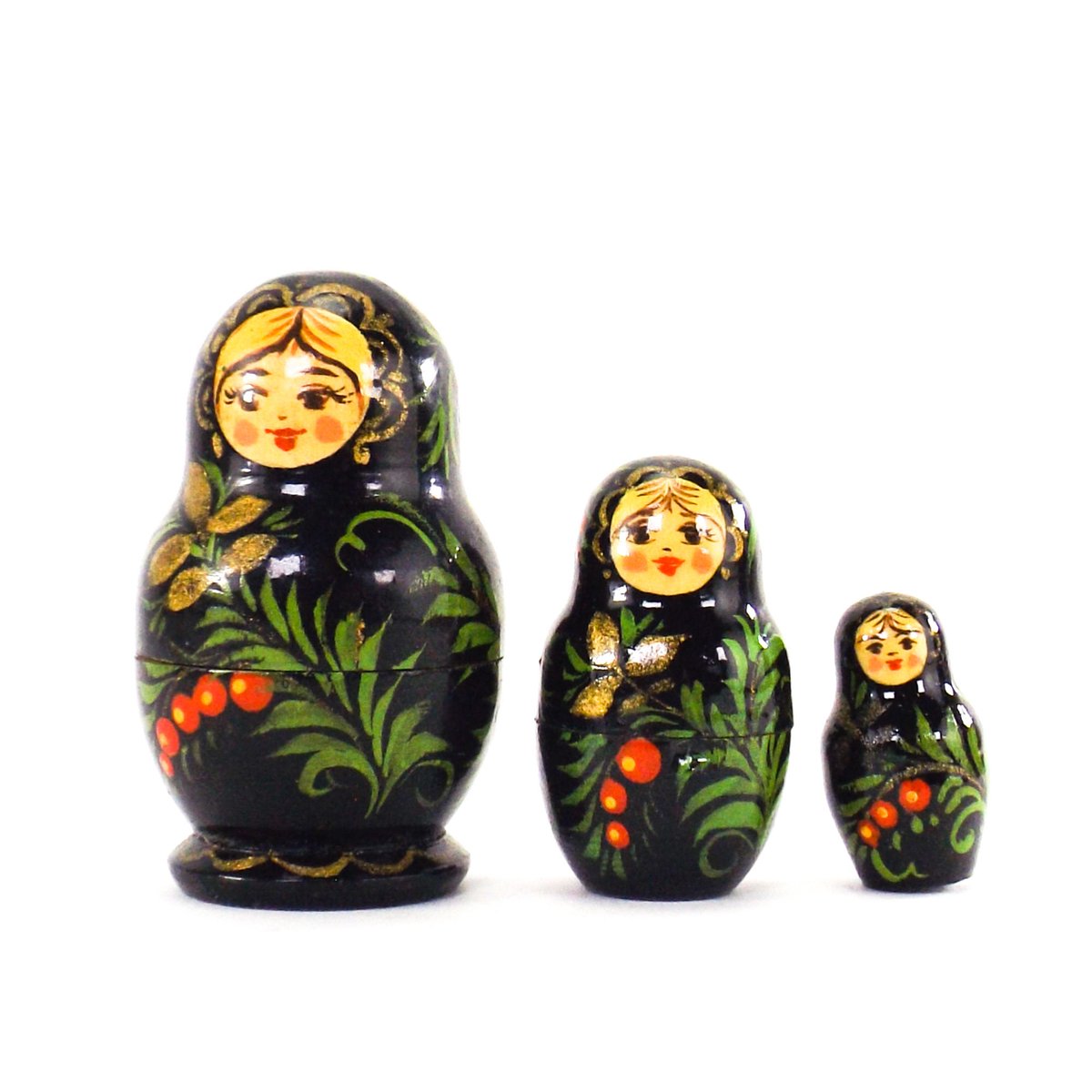 Excited to share the latest addition to my #etsy shop: vintage matryoshka nesting dolls black and red blonde vintage etsy.me/3rJW9Lf #black #red #matryoshkadolls #matryoshkanesting #nestingdolls #nestingdoll #woodnestingdolls #handpainteddolls #vintagedoll