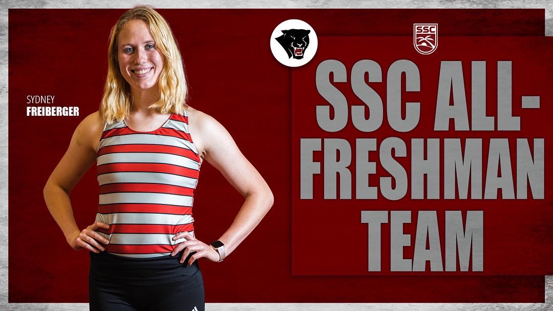 FloridaTechWRow's tweet photo. Congratulations to Sydney Freiberger on being selected to the SSC All-Freshman Team! #GoPanthers https://t.co/9xbVW8kWAj