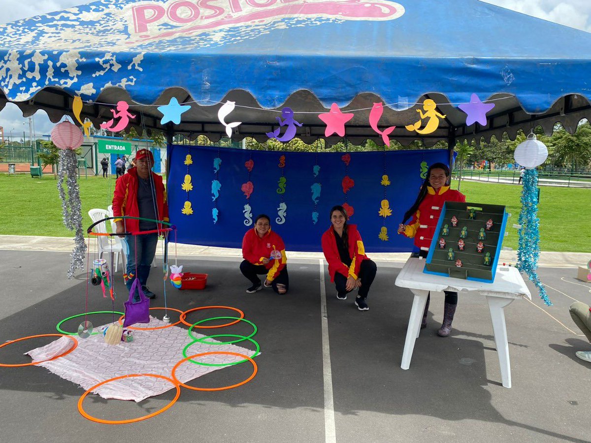 integracionbta's tweet photo. 👉En el mes de las 👧🏼niñas y 👦🏻niños nos ponemos en modo festival, desde Ciudad Montes nos unimos con la ❤️estrategia Abrazar Itinerante  y Crianza Amorosa + Juego, buscando que la niñez cuente con 🧸espacios idóneos para su desarrollo. 

#FestivalPorLaNiñez https://t.co/g08HHW8joF