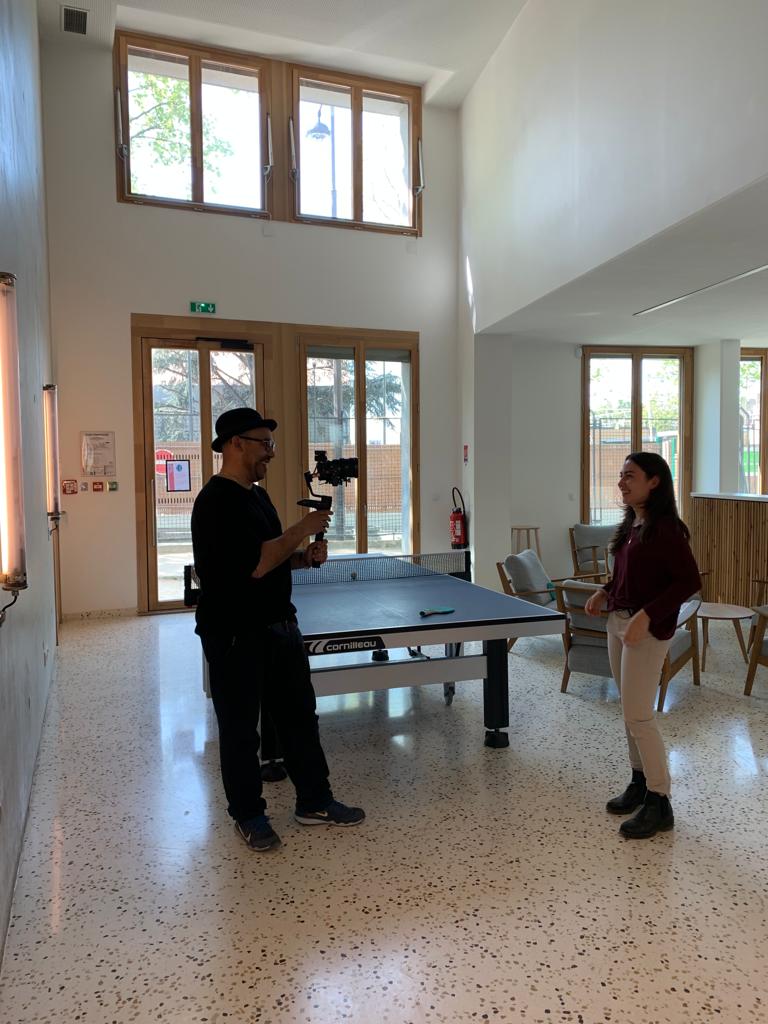 brigittechotel's tweet photo. Journée radieuse à @ciup_fr 🌺🌼☀️☀️☀️ pour un #SilenceOnTourne à @MEF_CIUP #Maison des #Étudiants dela #Francophonie https://t.co/snLXo68dnK