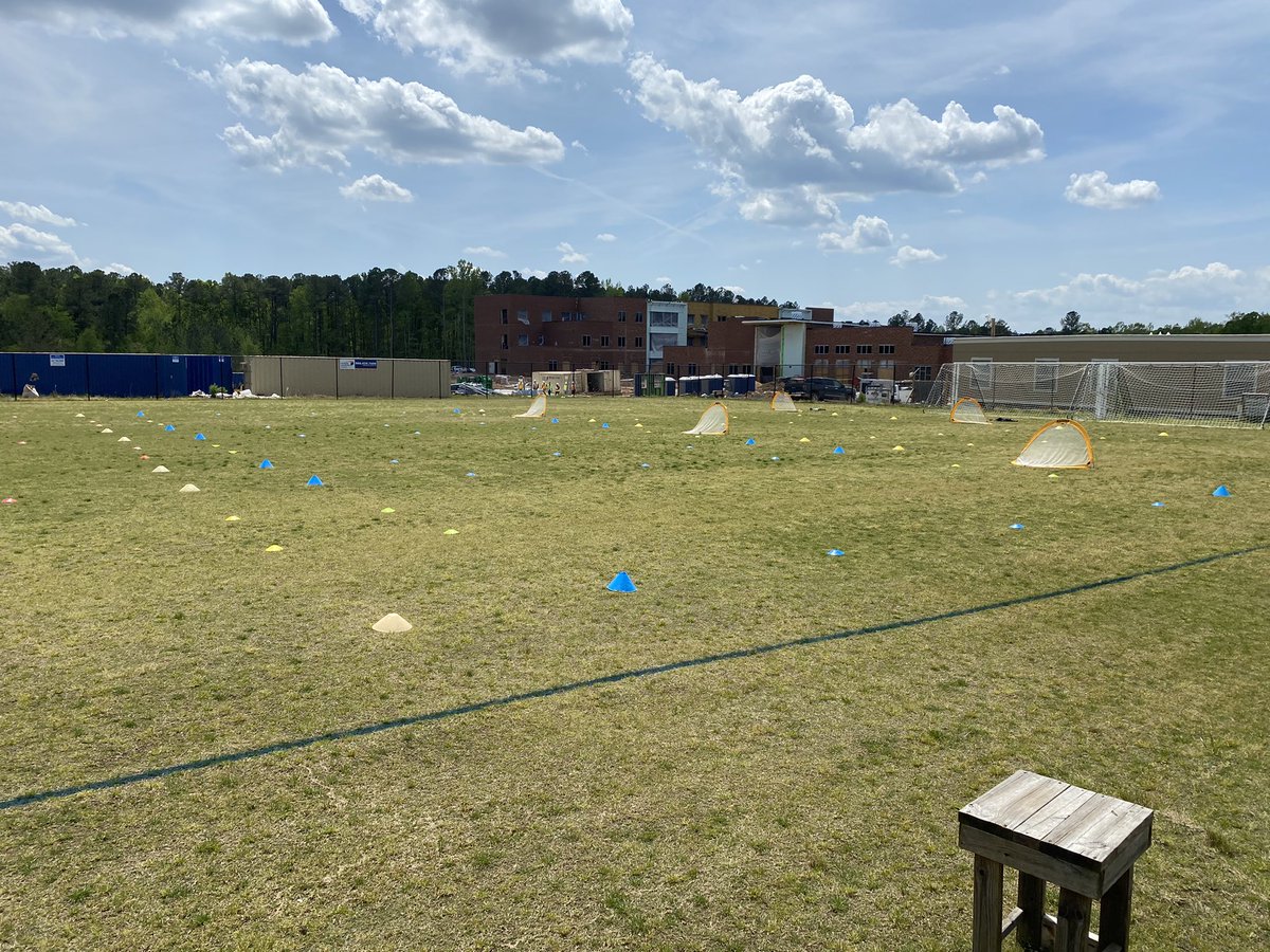 Cone city returns! Offseason kickabout for AFHS Men’s soccer!