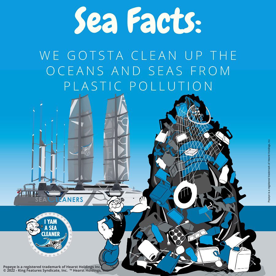 popeyetweetsk's tweet photo. ⚓️ WELL, BLOW ME DOWN!⚓️ I isk celebratin' #EarthDay by joinin' forces witsk @theseacleaners to save our seas! I isk proud to be a Sea Cleaner fightin' againstsk plastic pollution!
#PopeyeStrong #IYamASeaCleaner #beatplasticpollution #TheSeaCleaners #MantaProject https://t.co/qWgMPCGa6p