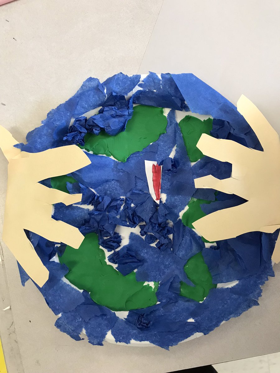 singerocsb's tweet photo. Happy Earth Day to everyone from Grade 1s. 🌍 https://t.co/evGRRLMwM6
