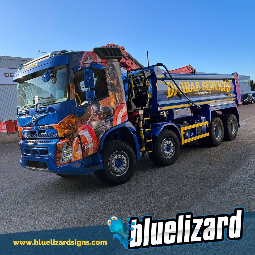 BlueLizardSigns's tweet photo. Captain America stars in the new grab lorry wrap for @D J GRAB Services to match the rest of their Super Hero fleet.
#crawleywrap #Digitalwrap #commercialwrap #gatwickwrap #captainamerica #grabwrap #marvel #truckwrap #grablorry #volvofmx #fmx #vehiclewrap #vanwrap https://t.co/dssnCwaGJU