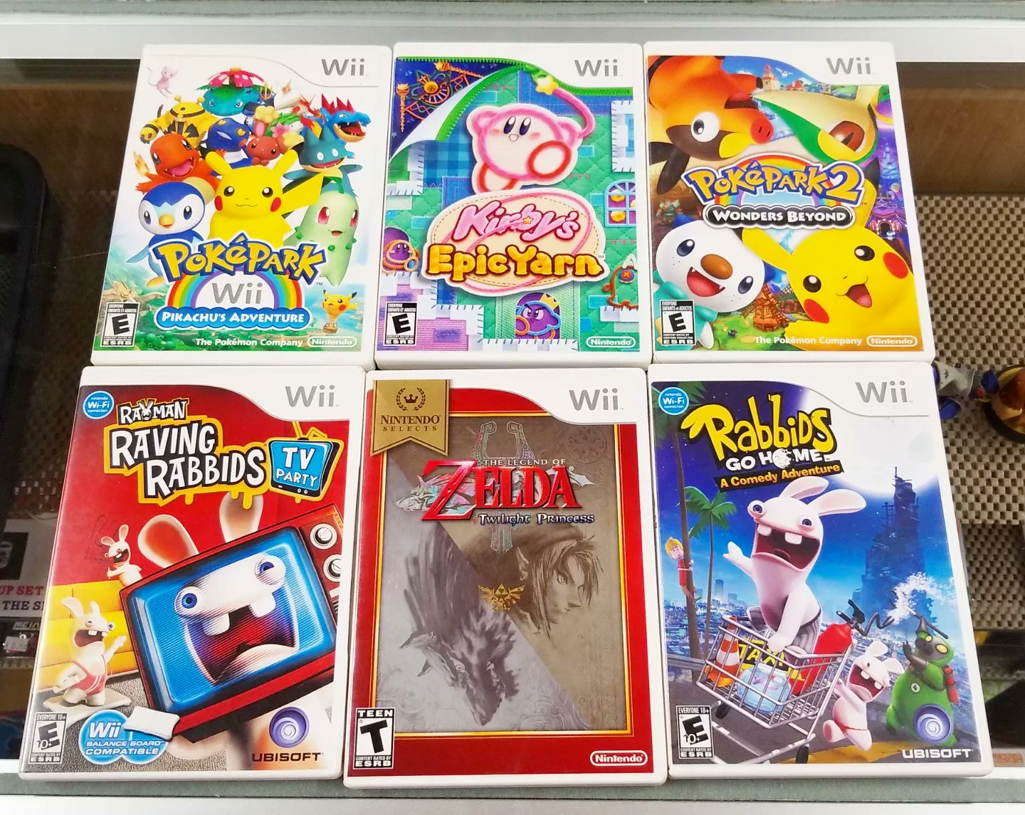 Ο χρήστης Game Realms στο Twitter: "We got #Nintendo #Wii #videogames stock  at @Game_Realms in #Burbank #California! #Pokemon #Pikachu #PokePark #Kirby  #KirbysEpicYarn #Rayman #RavingRabbids #RaymanRavingRabbids #Zelda  #LegendofZelda #TwilightPrincess ...