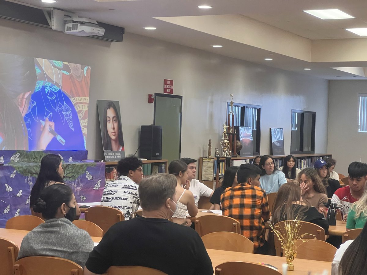 Storytelling! Proud of lie students sharing their stories. Everglades and South Broward. Thank you to EHS principal and administration for the support. Thank you <a href="/ilearnamerica/">I Learn America</a> <a href="/BrowardESOL/">BrowardESOL</a> Osiris and Vicky special thanks for giving this opportunity . <a href="/EvergladesLIA/">Everglades LIA</a>