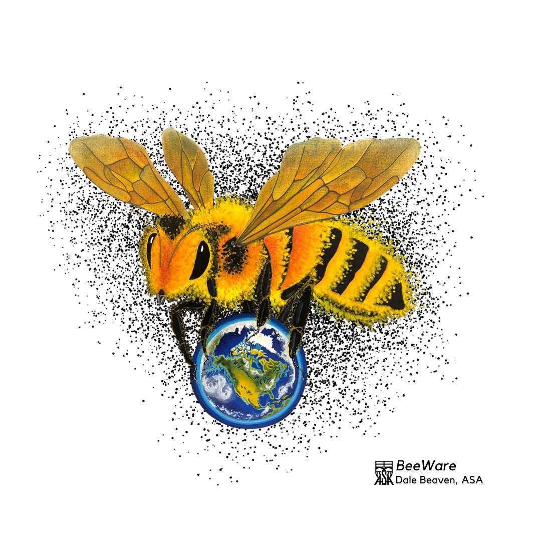 Happy Earth Day 2022!
#earth #earthday #savethebees #bees #asa #ABart #AB #CanadaArt #AlbertaArt #painting