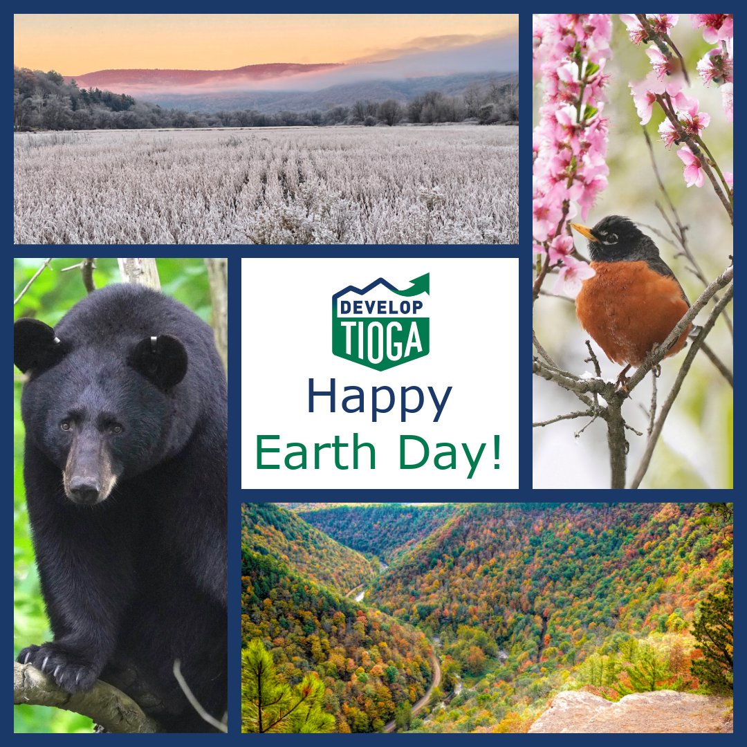 DevelopTioga's tweet photo. Happy Earth Day! Today and every day, we celebrate the beauty of our planet and everything it provides us. What will you do today to protect and honor the Earth? π
πΈ: Linda Stager
#earthday #spreadkindness #tiogacountypa #developtiogatogether https://t.co/YgU2qXPYOG