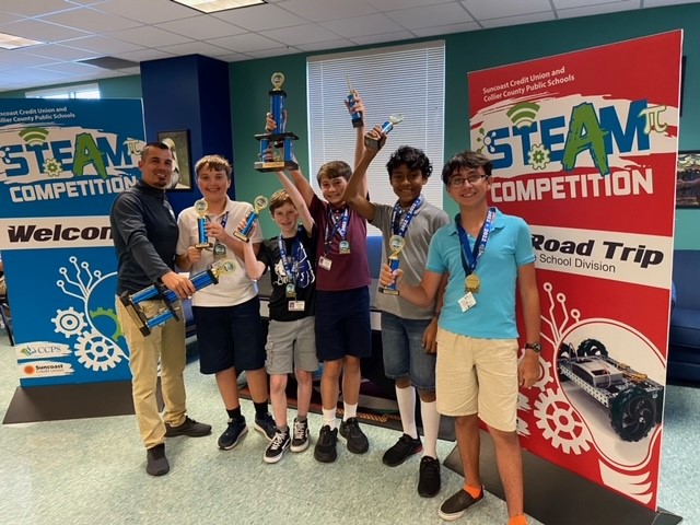 Congrats to our STEAM Robot team for getting 2nd in the district. <a href="/oms_bulldogs/">Oakridge Bulldogs</a>