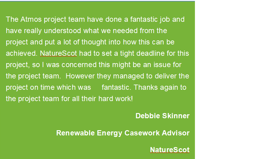 Great way to finish the week with another satisfied client. Well done to our outstanding GIS and Ornithology teams for the delivery of cumulative collision risk estimates for a large number of bird species in Scotland.  #ornithology #rewnableenergy #earthday