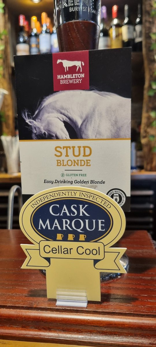 A couple of crackers on for the weekend from <a href="/YorkBrewery/">York Brewery</a> and a #glutenfree cask ale from @hambletonbrew 

#chefandbrewer #Harrogate #caskale #countrypub