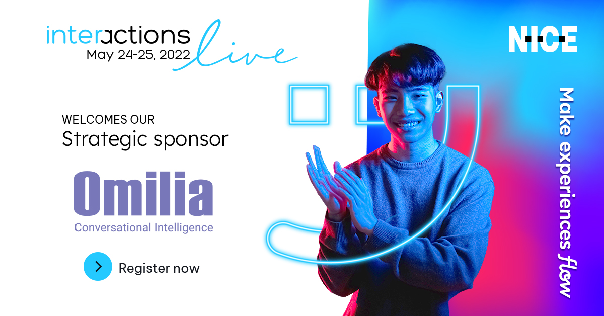 andrefontinhas's tweet photo. Ready to step into the future of CX at the industry’s biggest virtual event of the year? We are!

Looking forward to going live with @omilialtd as our Strategic Sponsor on May 24-25.

Register now for Interactions Live 2022 >> https://t.co/TCV6s1tIGz
#iLive22 #MakeExperiencesFlow https://t.co/dkoWIgSJzF