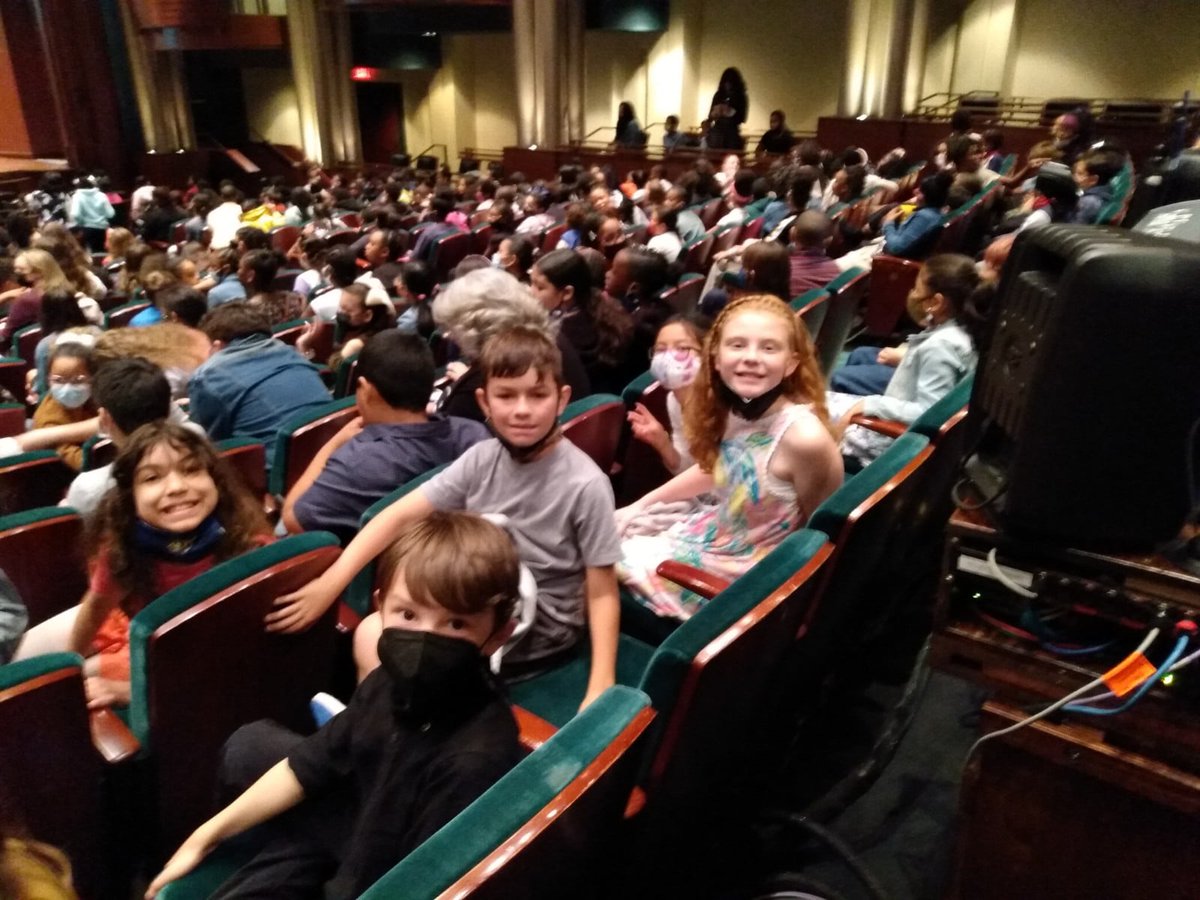 Last week our 4th grade students enjoyed their annual VA Symphony Orchestra field trip to CNU's Ferguson Center for the Arts. Thank you HCS for a wonderful musical experience!