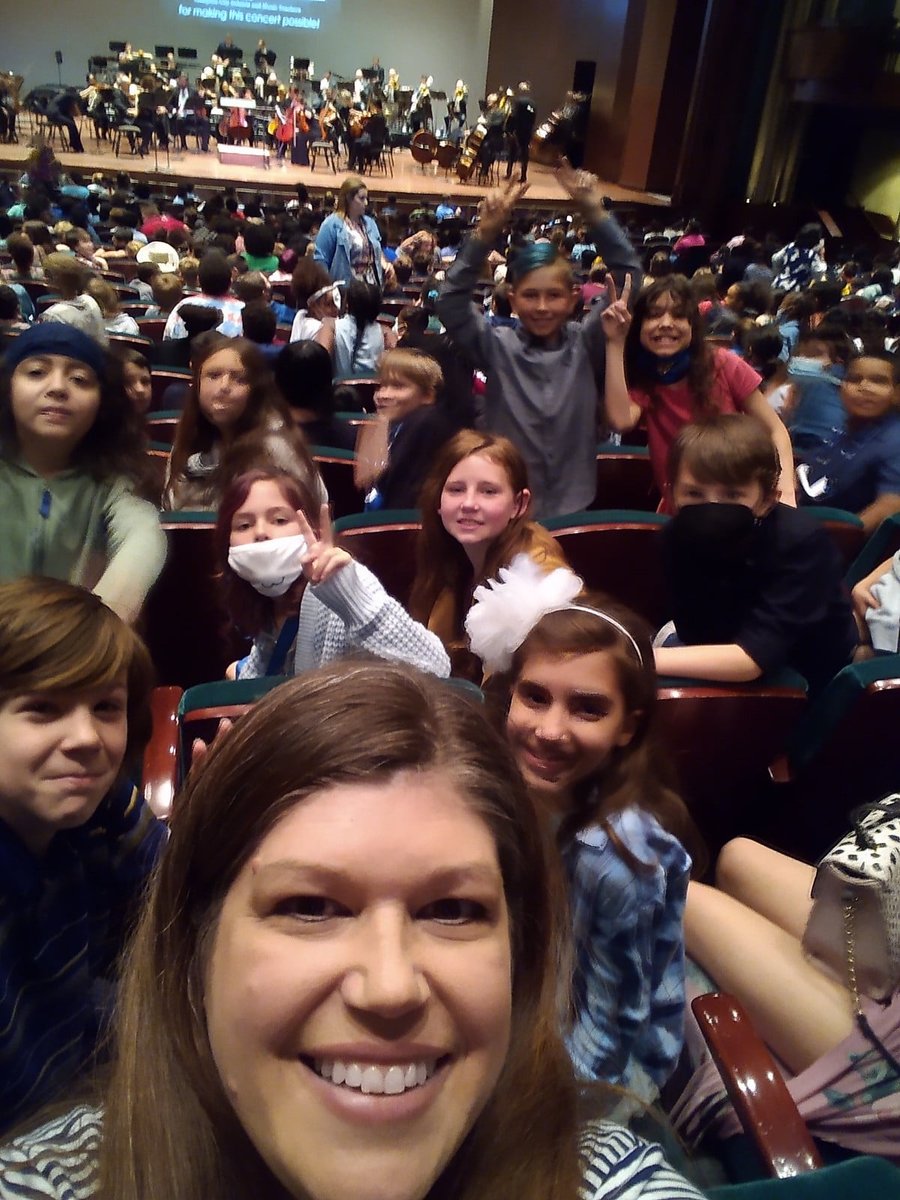 langleyroars's tweet photo. Last week our 4th grade students enjoyed their annual VA Symphony Orchestra field trip to CNU's Ferguson Center for the Arts. Thank you HCS for a wonderful musical experience! https://t.co/i4ckKzO1mn