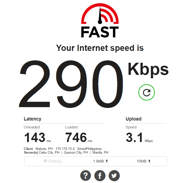 okitaLoL's tweet photo. @LiveSmart Unlifam 999 speed. Akala ko po ba no speed limits? 3 days na pong ganito, hindi naman ganyan the past few days or months eh. Tapos walang maintenance sa area namin. https://t.co/odKhrNigQW