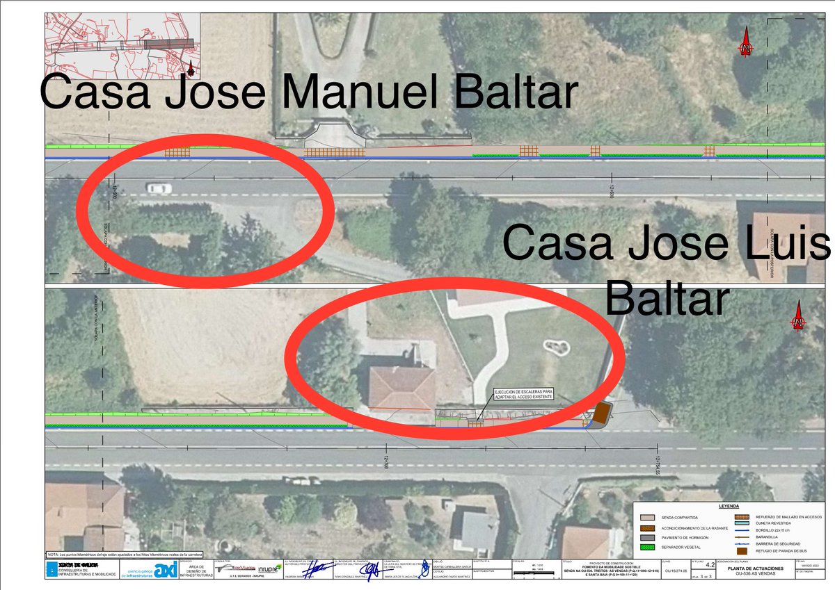 SacraDenuncia's tweet photo. 1,1 M EUROS NA PORTA DOS BALTAR 3 km de senda peonil aprobados pola Xunta (a 367.000 €/km) que empeza na Derrasa (Pereiro) e acaba en As Vendas (Esgos). XUSTO XUSTIÑO na porta dos dous domicilios dos Baltar e onde teñen outras propiedades. Naaaa, casualidades. https://t.co/7qtIOGR4DH