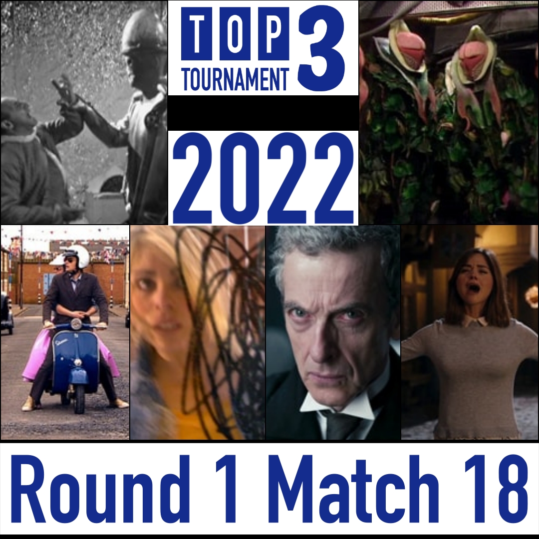 DoctorWho_Top3T's tweet photo. Catching up on some matches that have started in the last few days, with matches 16-19 now up and running.  Links to all of them can be found at https://t.co/sLt69lTC9u #DoctorWho #T3T https://t.co/1GNSg3JTHh