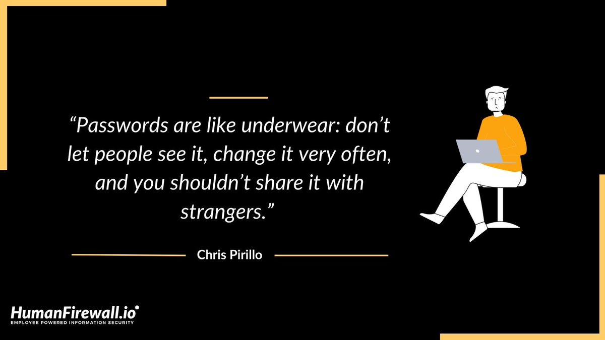 HFHumanFirewall's tweet photo. Turning a blind eye to cyber threats is one of the most common mistake that users make. We must understand that if we have precious data saved digitally, the chances of its loss is significantly high.

#passwordsecurity #becybersmart #becybersafe #CyberSecurityAwareness https://t.co/W79ATtYG7F