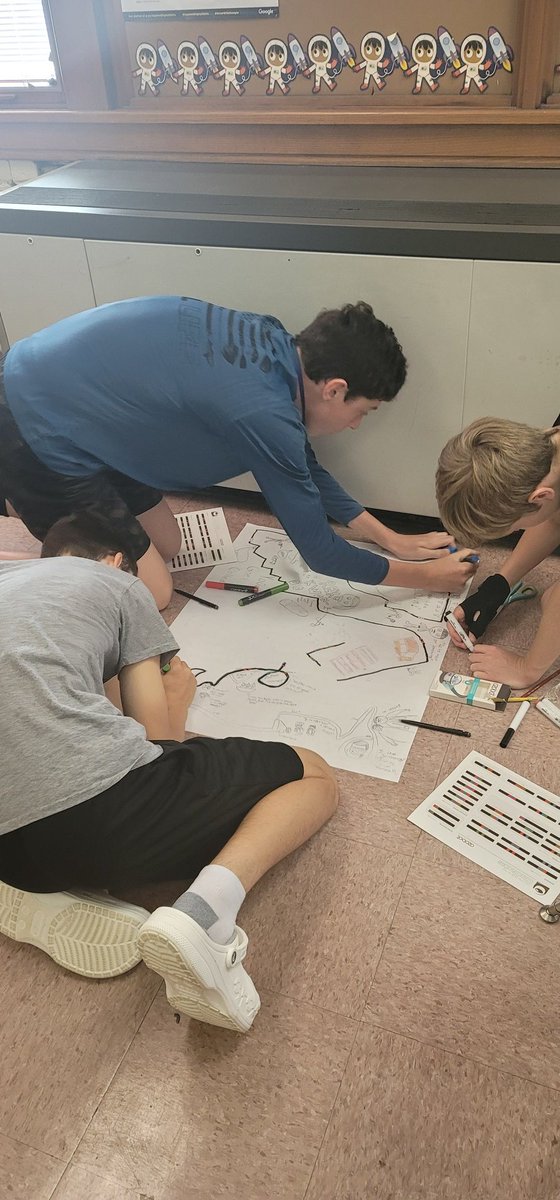 gaffbrown98's tweet photo. @LexingtonMiddle  Coding in Action.   Creating an obstacle course for racing . https://t.co/iKZxebXDiK