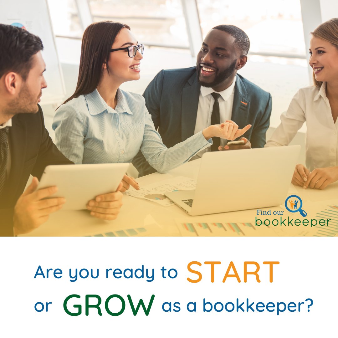 Are you ready to start or grow as a bookkeeper? 

No matter your experience or level of knowledge, you can join our talent pool and we can assist you in getting the qualifications for the clients you want! 

Head to findourbookkeeper.ca to learn more!