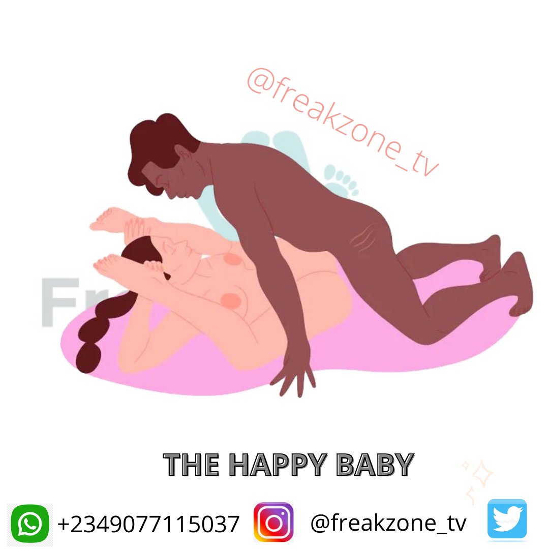 Bimbos_studio's tweet photo. This is just like the happy baby yoga pose, but with sex. This one is not only bang on for deep penetration, but it’s perfect for clitoral stimulation too, either with a vibrator or fingers,....LOL https://t.co/oCcWcCGCAk