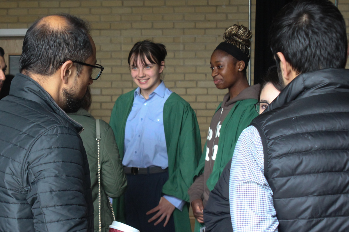 StHelensSchool's tweet photo. This morning, our formidable, bright and talented Sixth Form girls spoke to Prep School parents about how their school experience has shaped them.

We are exceptionally proud of them for showing parents where their daughters are heading in the future. https://t.co/4bhZX99FjD