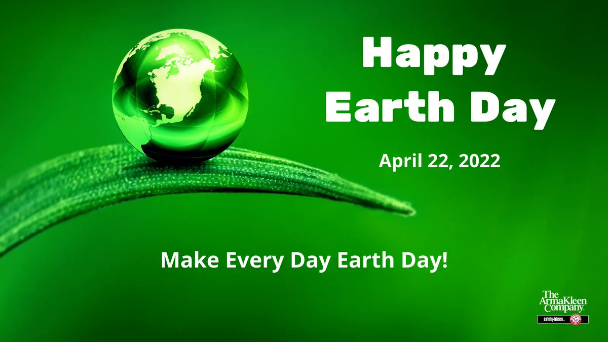 Armakleen's tweet photo. Happy Earth Day from ArmaKleen’s team! #EarthDay2022 https://t.co/kdaXYEvBT9