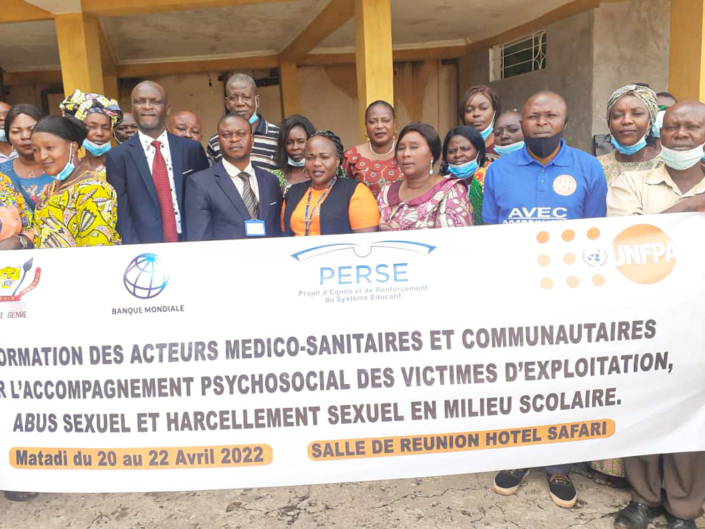 eugene_kongnyuy's tweet photo. RT UNFPARDC "Après Kinshasa, @MingenreRdc  a organisé à Matadi l’atelier de formation des acteurs sociaux sur la gestion des cas des survivants des EAS/HS en milieu scolaire. Réalisé dans le cadre du Projet #PERSE avec l’appui de @UNFPARDC sur financ… https://t.co/o8DX7fpQ4q"