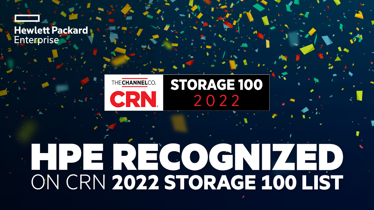 HPE_Storage's tweet image. How cool is this? Following the announcement of our transformative storage #AsA-Service offering, #HPEGreenLake for #BlockStorage, @CRN names HPE one of the 50 coolest software-defined storage vendors of their 2022 Storage 100. Check it out.
hpe.to/6018KAMSC