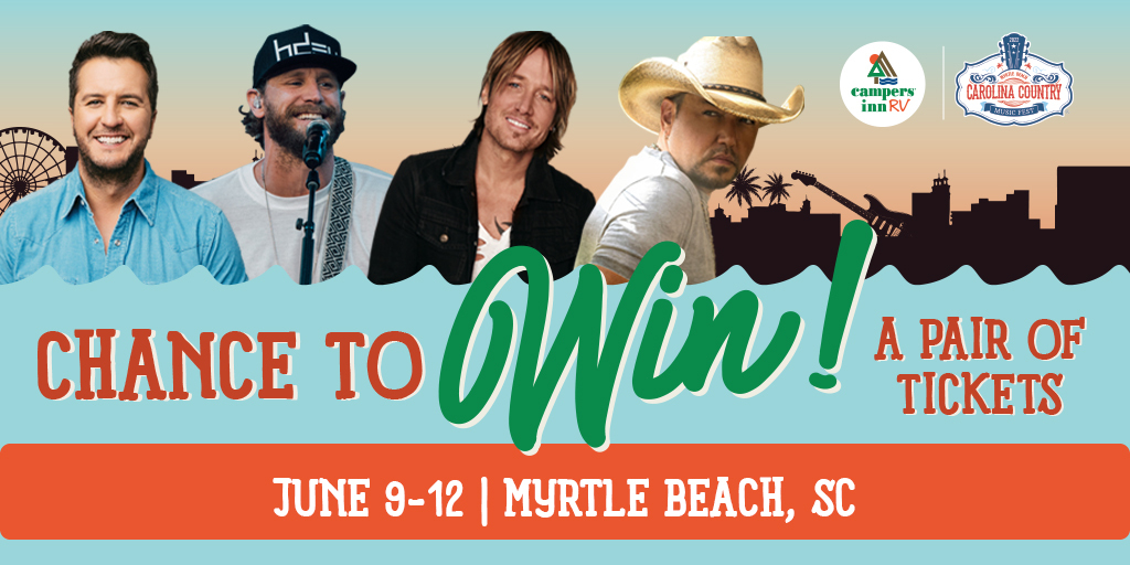 CCMFLive's tweet photo. .@CampersInnRV is giving away tickets to CCMF this June! Sign up to win a pair of general admission passes here>> https://t.co/tmY95wSTPn #CCMFLive #CampersInn #CountryMusic https://t.co/d7Q3JxqrXB