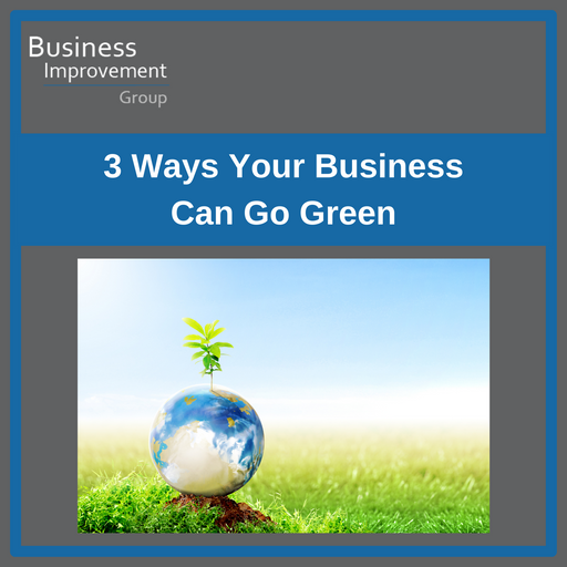 Just like there are ways to #GoGreen in your home, there are ways to do so in your business, like going paperless, using solar or alternative energy methods, and shutting all lights and electronics down at the end of the day. 🌎 #EarthDay #BusinessTips #Sustainability