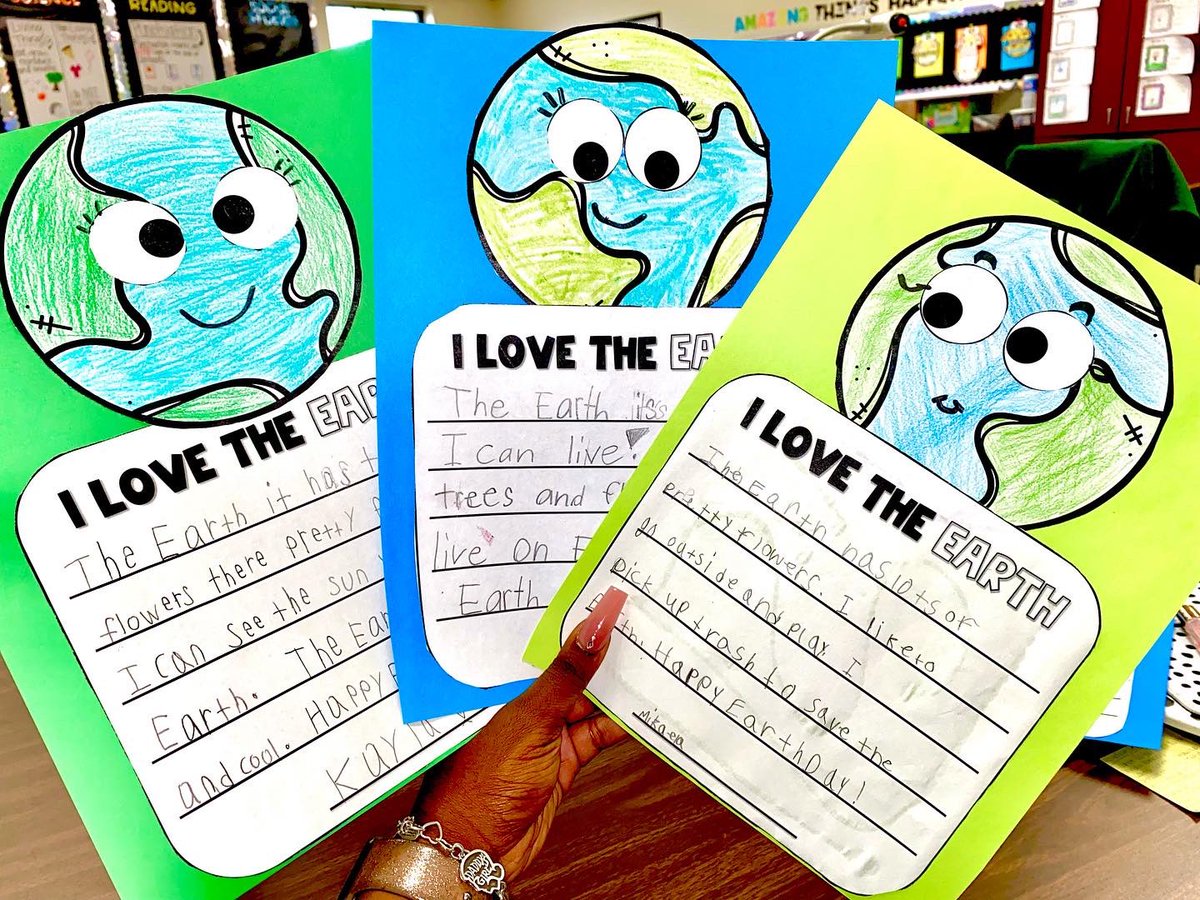 MsAGulley's tweet photo. Happy Earth Day! 🌏🌱
In today’s episode of “Things First Graders Say”: “I love the Earth because it has oxygen and my grandma needs oxygen and I do too. I think my dog uses the oxygen sometimes” LOL! https://t.co/pGtRkSXMv2