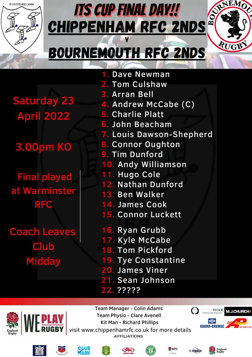 Chippenham RFC tweet media