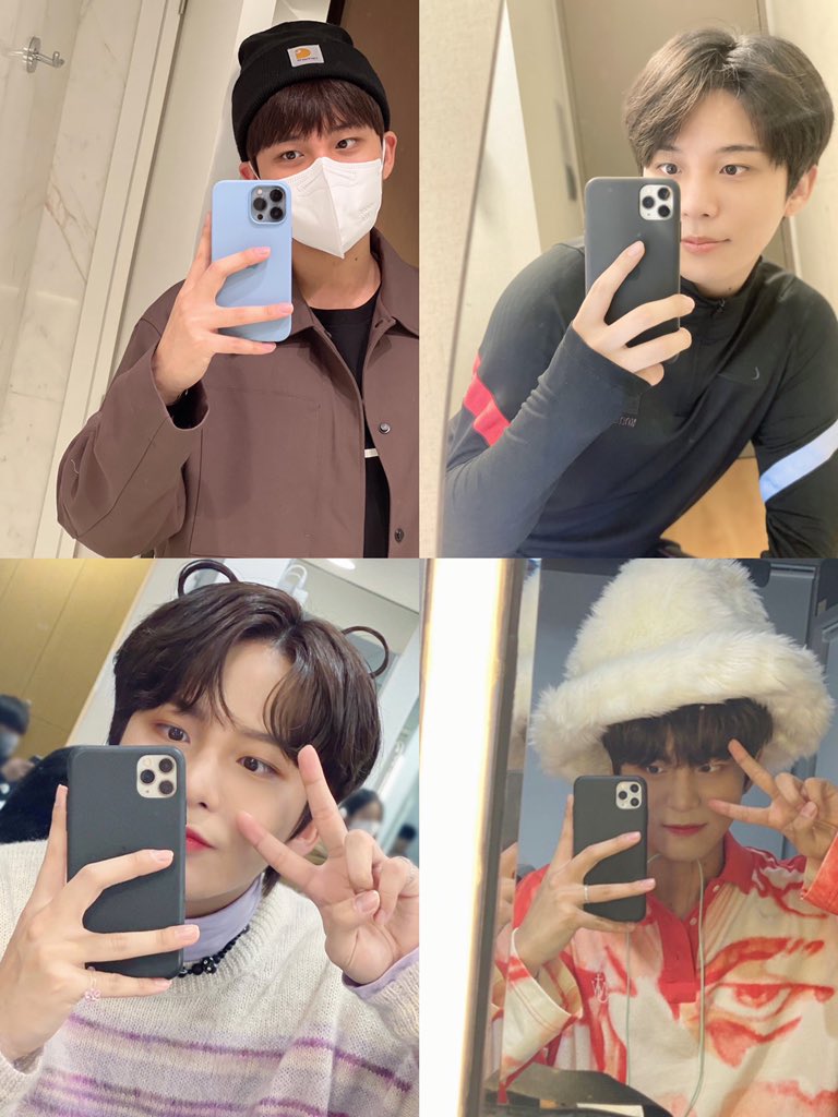 EBOYJONGHO's tweet photo. my new top4 jongho mirror selcas <3 https://t.co/tIayGsosXE