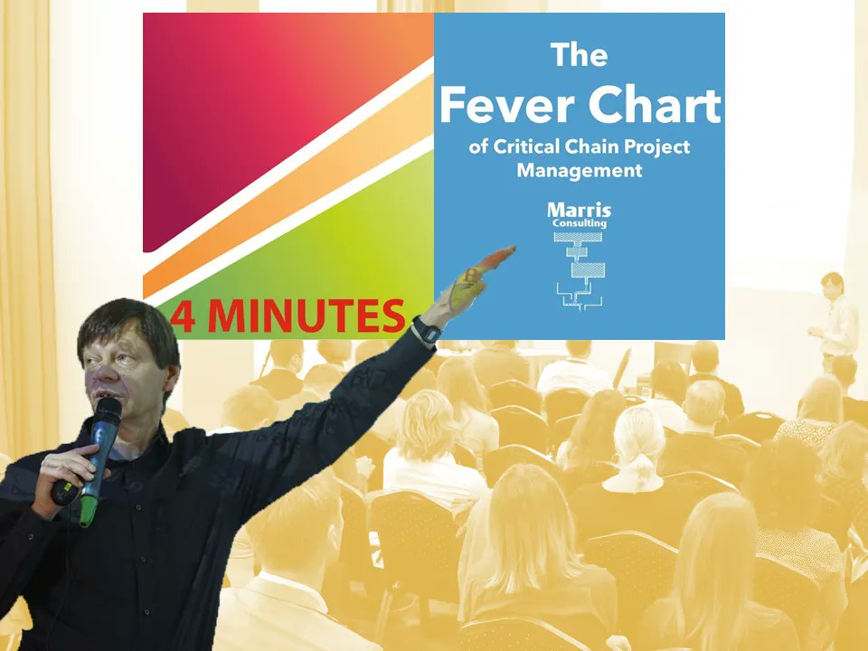 PMarris's tweet photo. The Fever Chart – The iconic symbol of Critical Chain Project Management explained in 4 minutes. A new video on the Marris Consulting Vimeo channel: https://t.co/CvoOsAAnss 
#criticalchain #theoryofconstraints #goldratt #feverchart #projectmanagement https://t.co/CMELrhVwVY