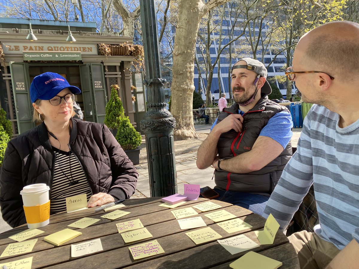 Nothing like spending a sunny morning in the park with <a href="/nycleancoffee/">NYC Lean/Kanban</a> to lift your spirits. 

Thanks again Jonathan.