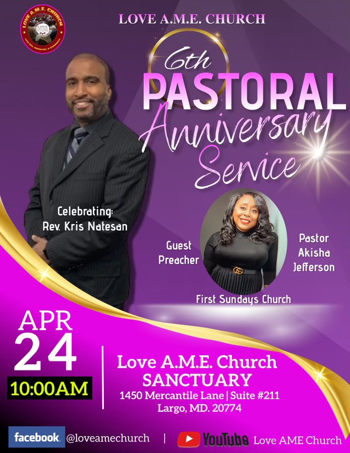 LoveAMEChurch's tweet photo. Join us 10am this Sunday Worship In Person or online on our Facebook page or Youtube Channel. Doors open at 9:40am. Covid Protocols in place for safety and comfort. https://t.co/C7sYjvKwMa https://t.co/fo88xNaVql