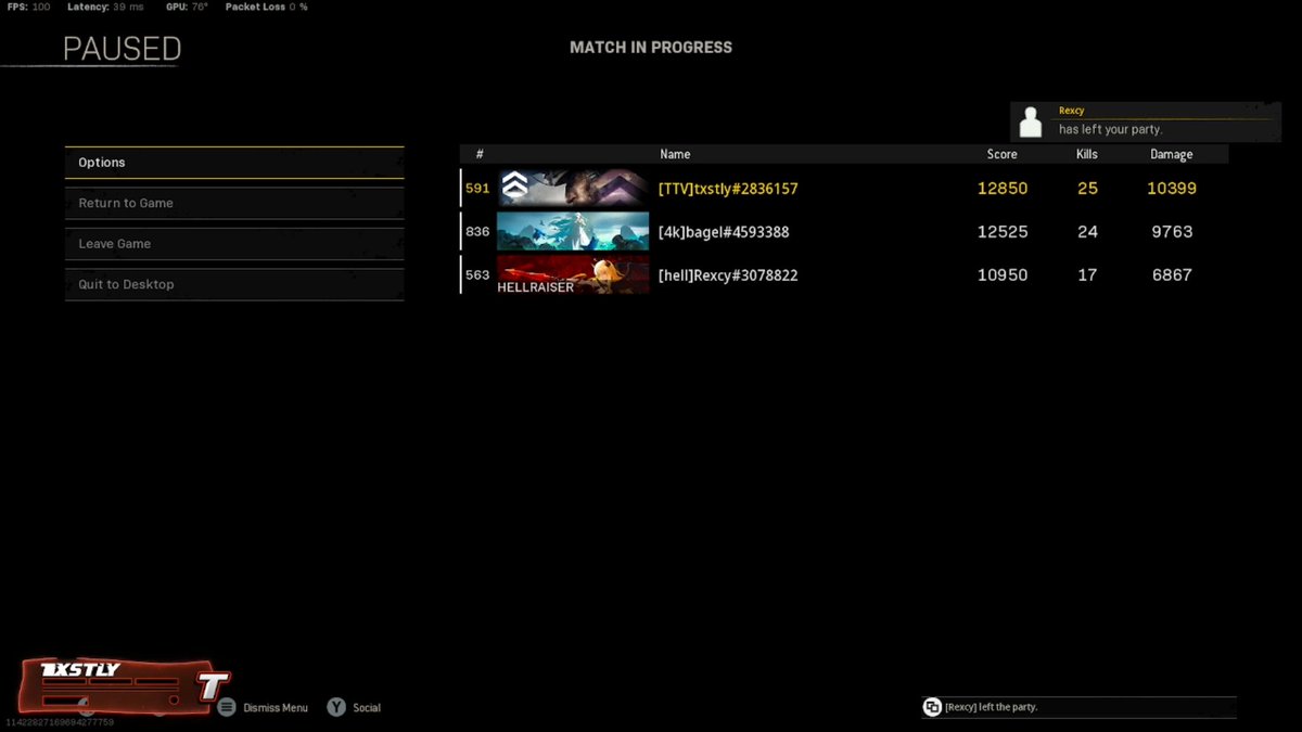 Won 2pm aswell @bagel4k shooting straight for once