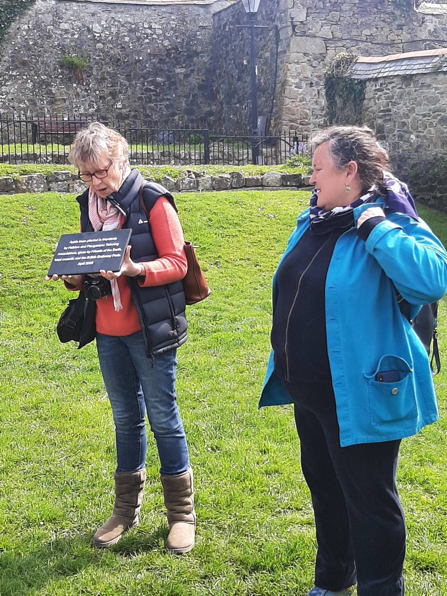 Une délégation de Plougasnou est en visite à Helston cette semaine. Dans le cadre d’un projet financé par <a href="/BritishinFrance/">British in France</a>, les deux villes échangent des bonnes pratiques pour l’environnement et le climat. Ils ont planté ensemble des arbres pour les générations futures d’Helston.