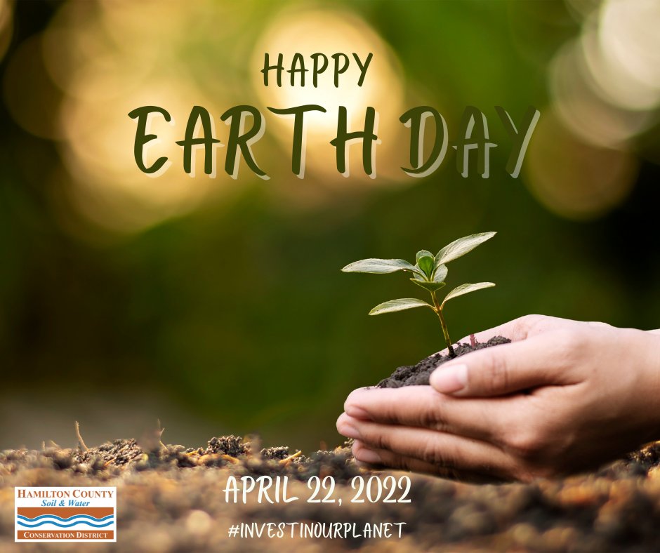 HamiltonSWCD's tweet photo. On this earth day let us make a promise to invest in our planet. #InvestInOurPlanet #HamiltonSWCD #EarthDay2022 https://t.co/YfX8t5yJww