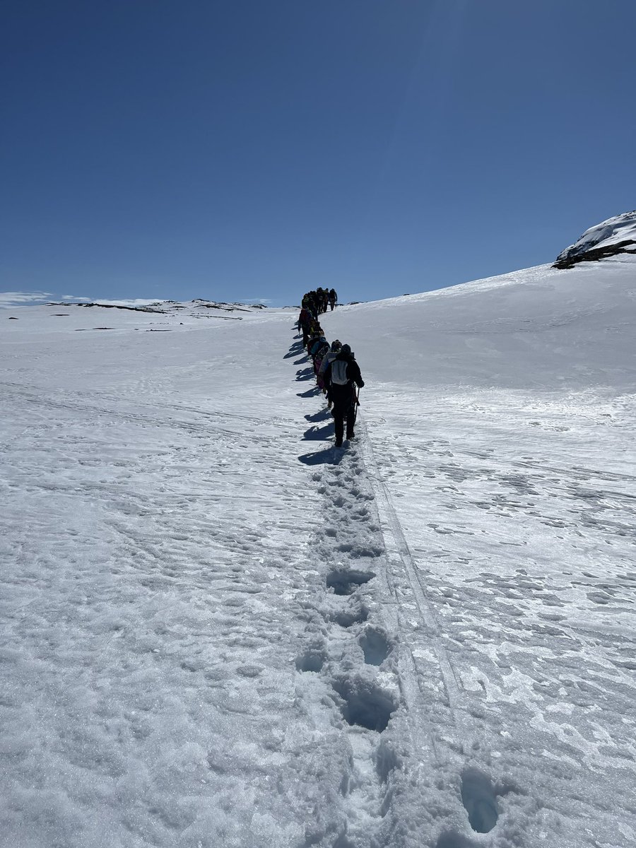 NatalyaGomezEPS's tweet photo. #icefinse made it on glacier today! https://t.co/lvFoTCbZE6