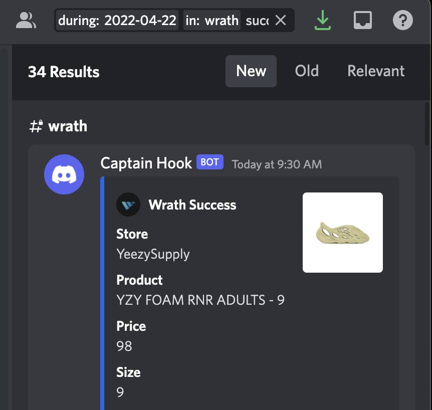 LilSnkrVert's tweet photo. Foam Runners- 2⃣5⃣0⃣ pairs

-119 on @ValorAIO 
-55 on @wrathsoftware (Webhook rate limited) 
-Special thank you to @m0rbz for hitting me 76

🌐 @PorterProxies @ProxyHeavenio 
✉️@finalshop_ 
🔧 @aycdjake https://t.co/57WlP5BcIu