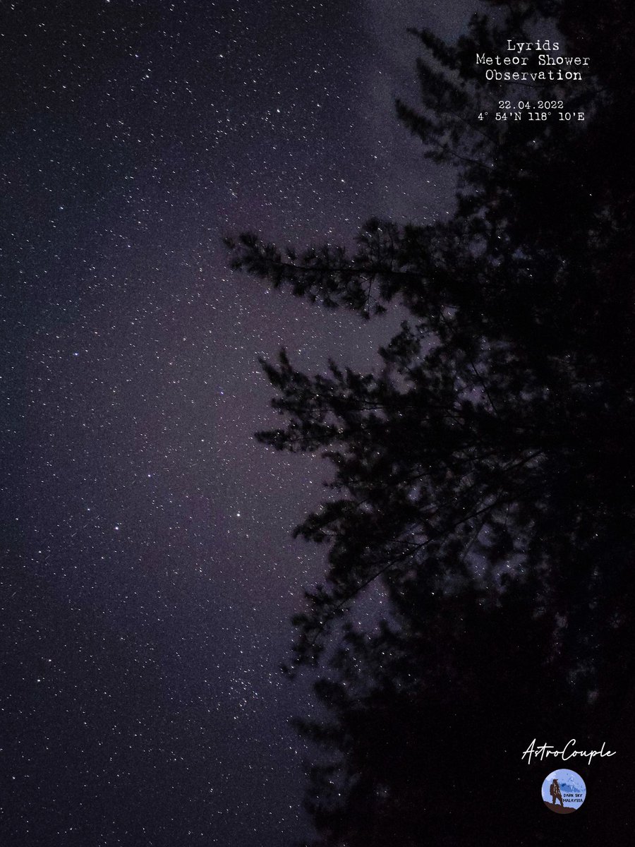 Pemandangan malam ini bila baring ke atas.

Melihat keindahan ciptaan Allah dalam bulan puasa ni, perasaannya lain betul.
Subhanallah

Amek gambar guna henpon Mi 9T Pro.
Edit di LrMobile

#darkskymalaysia
#astrocouple 
#IDSW2022