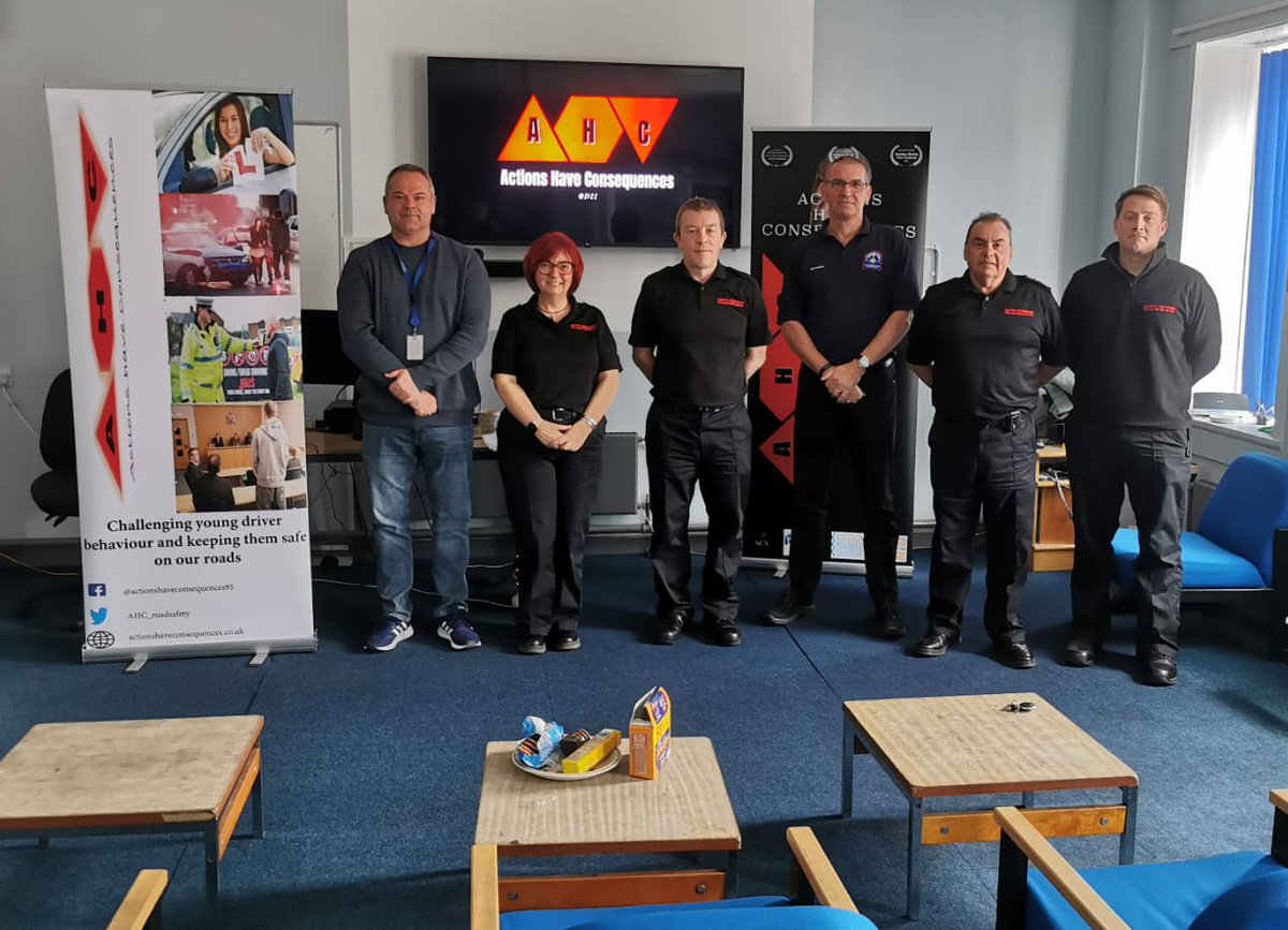AHC_roadsafety's tweet photo. Thank you @NorthYorksFire Scarborough for hosting a positive meeting with AHC. Exciting developments to look forward to! https://t.co/rO7MHS7aHM