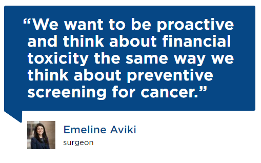 fumikochino's tweet photo. “As we work to expand access to @MSKCancerCenter... it will be essential to ensure high quality cancer care remains affordable &amp; we have appropriate interventions in place to assist pts financially when they need help.” Proud of @EmelineAvikiMD &amp; the #MSKAffordabilityWorkingGroup https://t.co/MGherElTuu