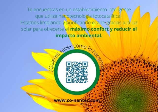 CNantec's tweet photo. ¡Hoy es el dia de la madre tierra! Si quieres ser parte del cambio te ayudamos a conseguirlo. Mira en el qr #DiaDeLaTierra #nanotecnologia #fotocatalisis #SmartCities #sostenibilidad https://t.co/R0STFXnUhJ