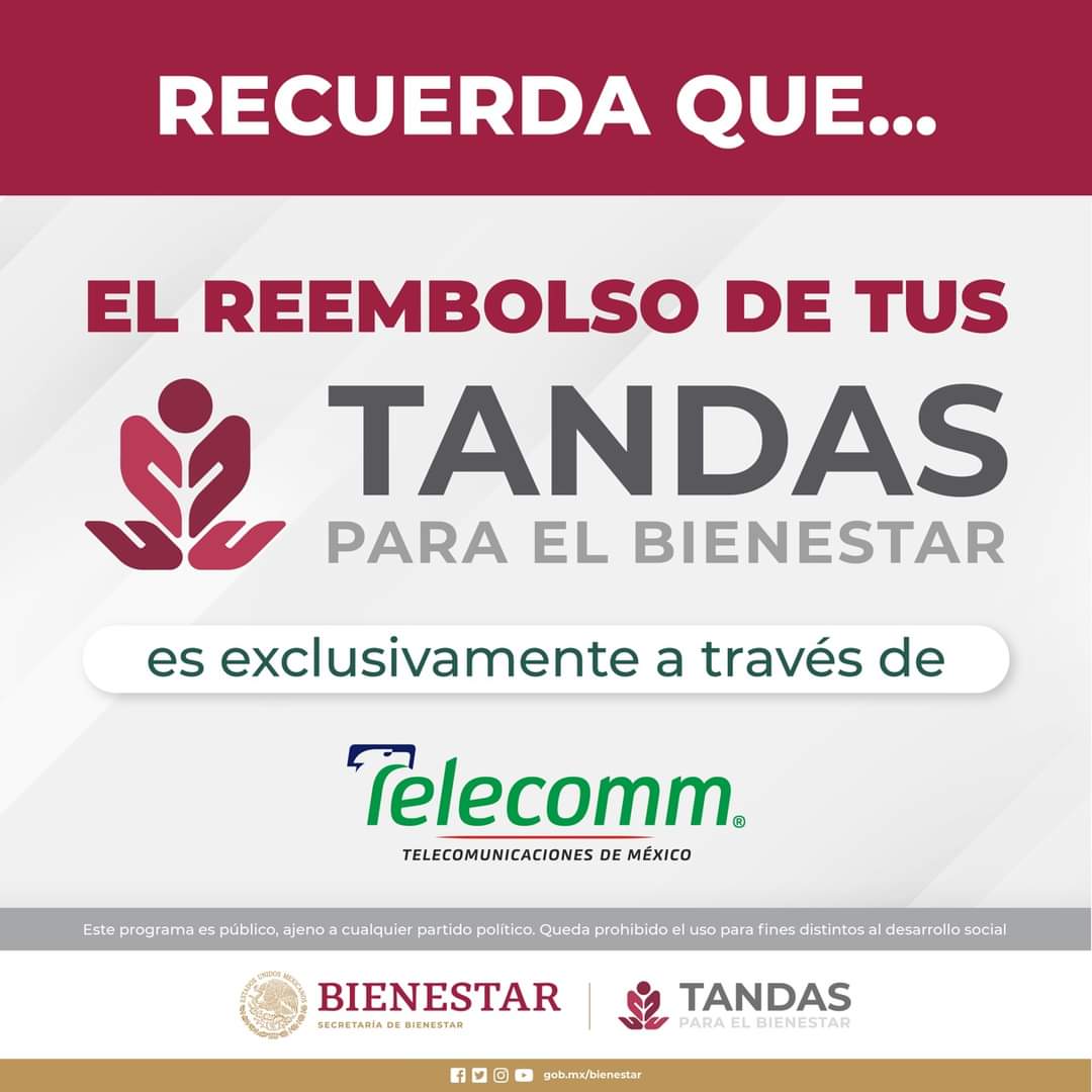 BienestarNL's tweet photo. Viernes!! Es bien importante hacer tu #rembolso #tandasparaelbienestar 😀😀 https://t.co/dWJMjAqLms