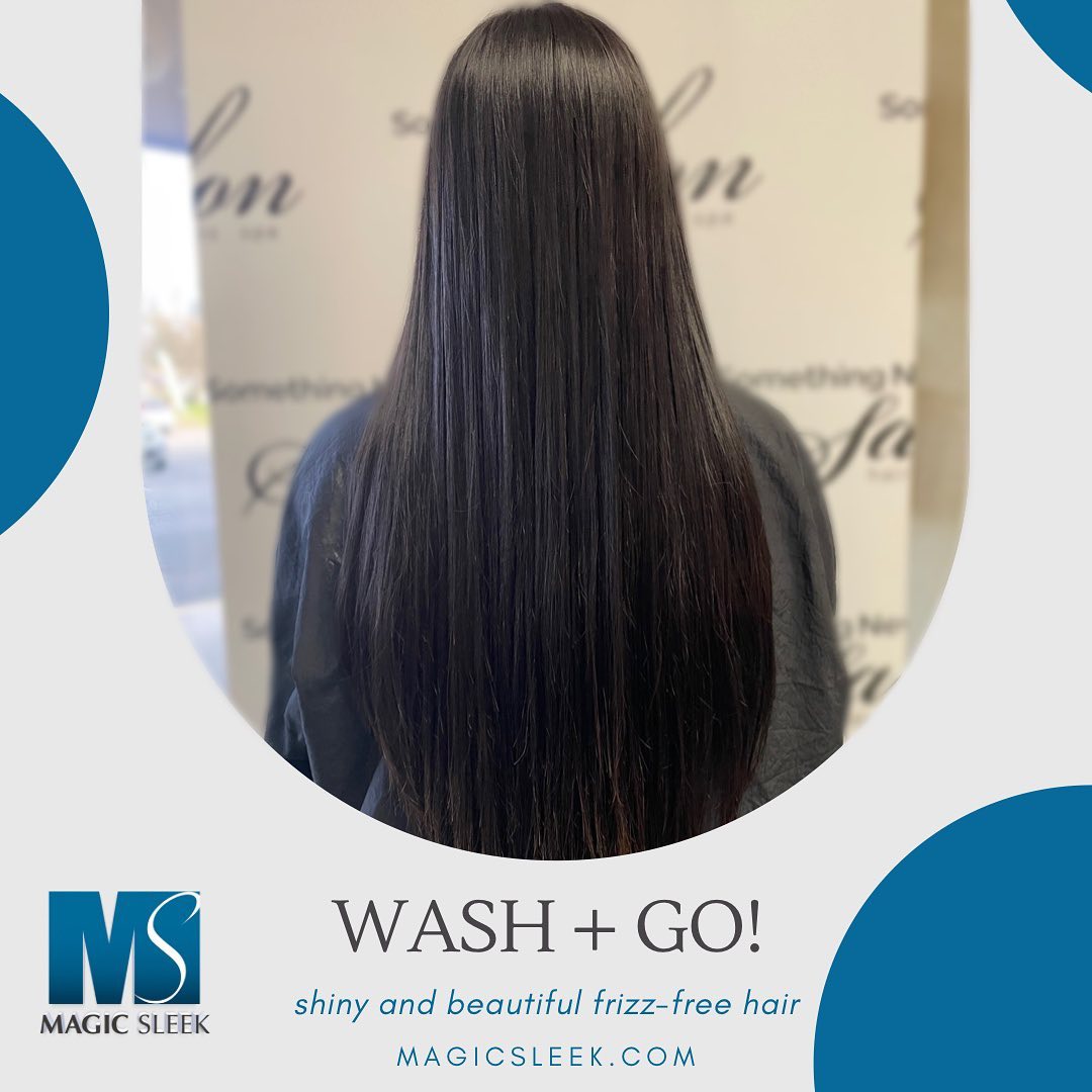 With a Magic Sleek treatment, your dreams of shiny✨ and straight hair fresh out of the shower💦 can be a reality! Use the salon locator in our bio to find a salon near you.
•
#hairgoals #hairtok #healthyhair #keratin #hairstylist #behindthechair #hairdresser #hairinspo #karen
