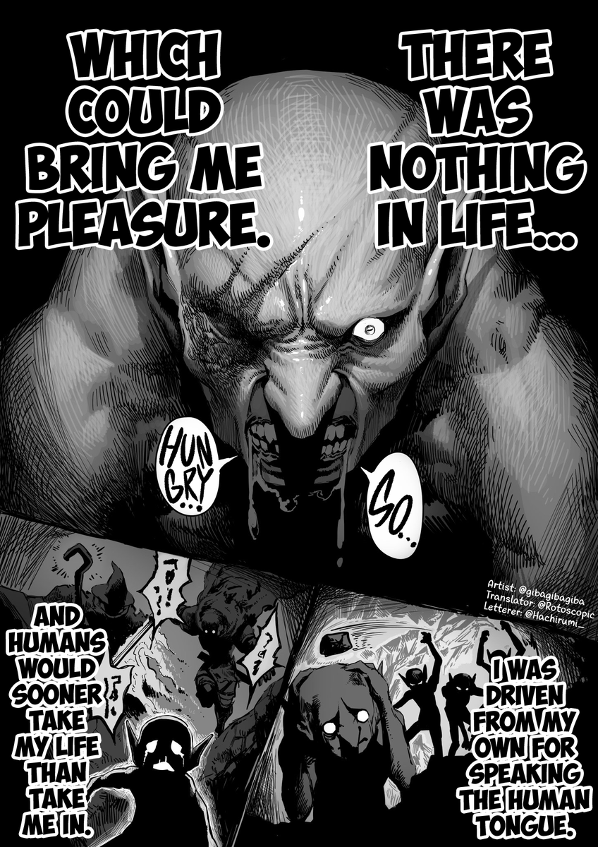 Hachirumi_'s tweet photo. Son of Goblin

In collaboration with @rotoscopic.

Translated with @gibagibagiba's blessing! https://t.co/z3MMmvfqTe